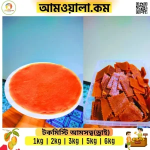 মিক্সড আমের টক মিষ্টি আমসত্ত্ব